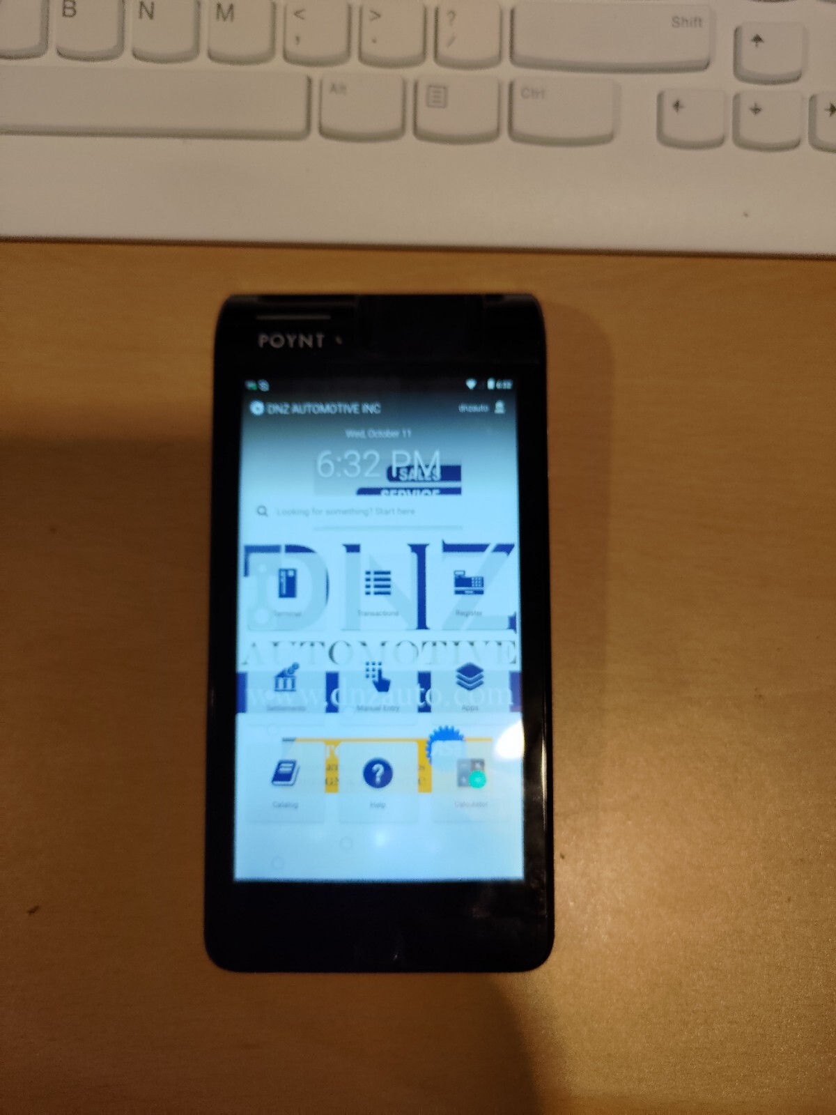 POYNT 5 Credit Card Smart Terminal P0501 Touchscreen Issue Original Box Include