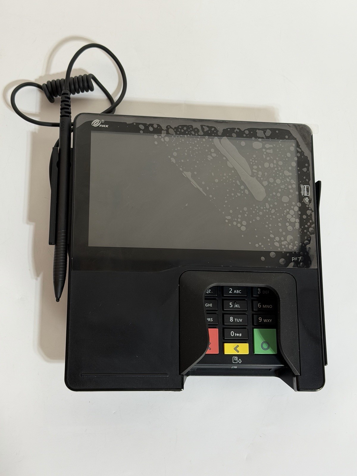 PAX PX7 Retail Multi-Lane Payment Signature Pad PX7-00S-R74-12LA No Power Cord