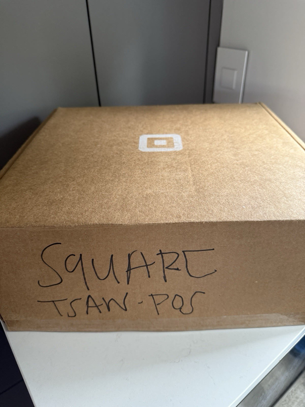 Square POS iPad System Tablet Monitor Stand Terminal Base & Cords,No Card Reader