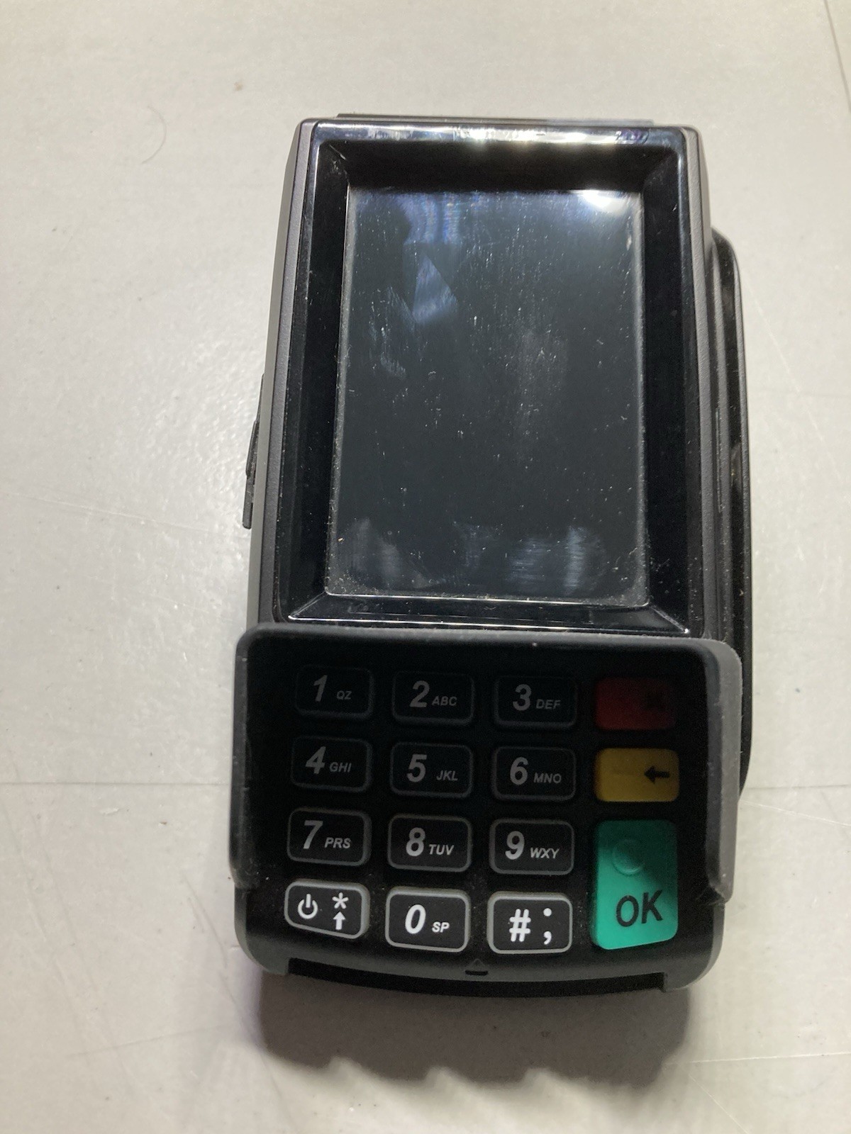 DEJAVOO Z9 VEGA3000 Credit and Debit Card Terminal, Used, no Cables