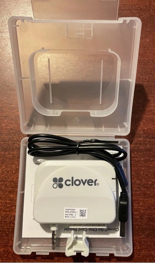 Clover Go Credit Card Scanner Reader – New With Box Z65