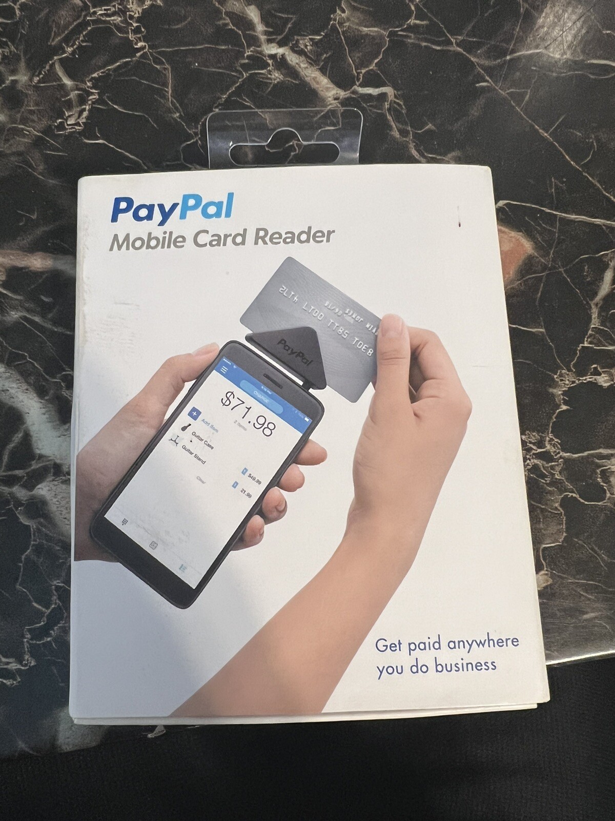 PayPal Mobile Here Card Reader for iPhone and Android Devices Open Box Never Use