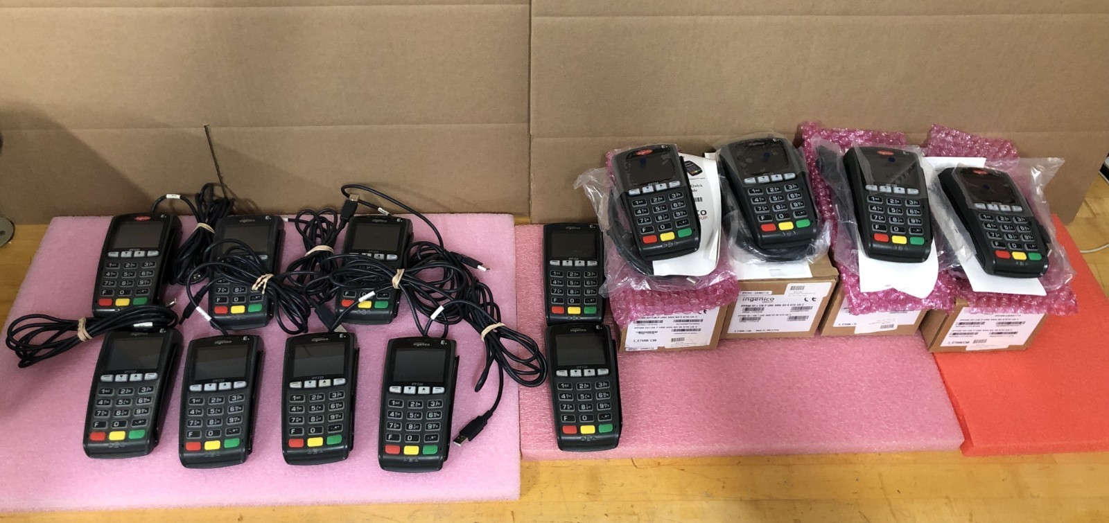 1 lot of 13 Ingenico IPP350 Credit Card Reader Terminal IPP350-01T1305A