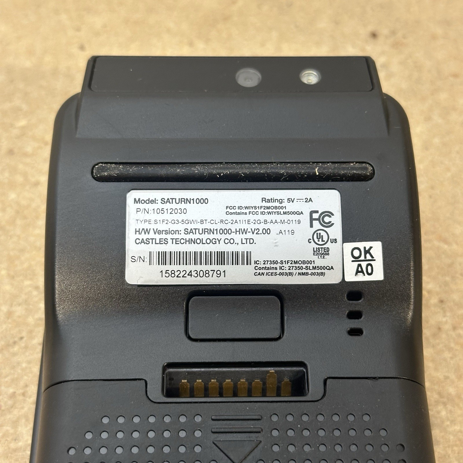 Castles Saturn 1000 Contactless Payment Card Reader Tested