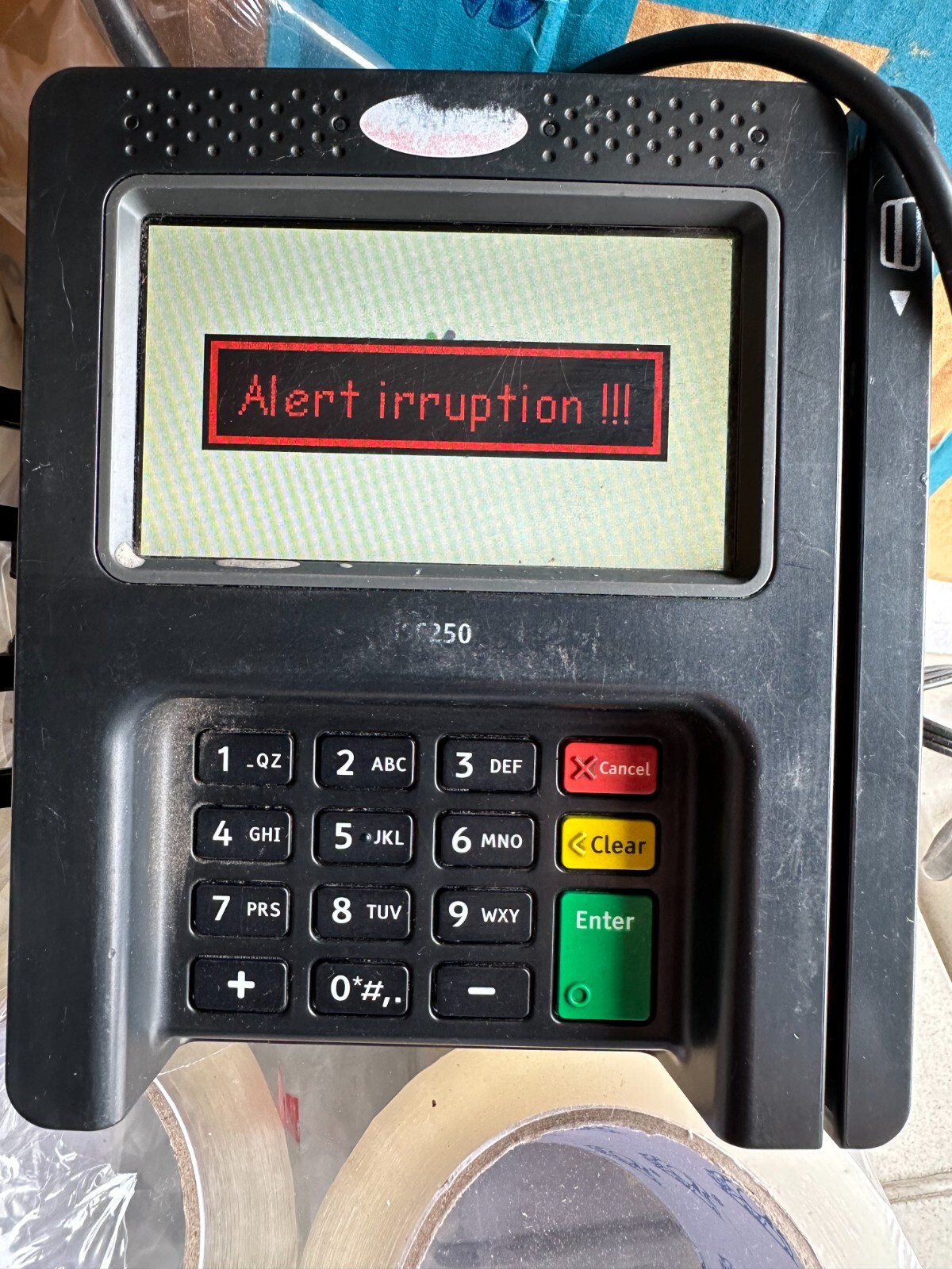 INGENICO ISC250- Lane5000 Payment Terminal-Tested As Pictured-Lot Of 10