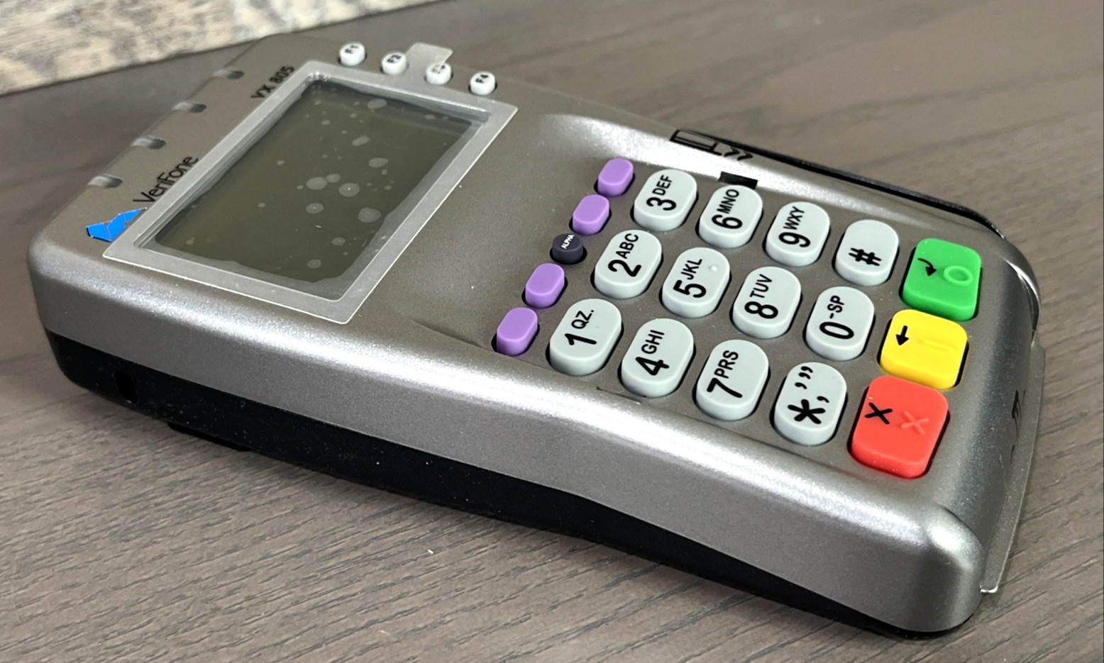 New Verifone VX-805 Pin Pad Card Reader 160mb Keypad & Cables