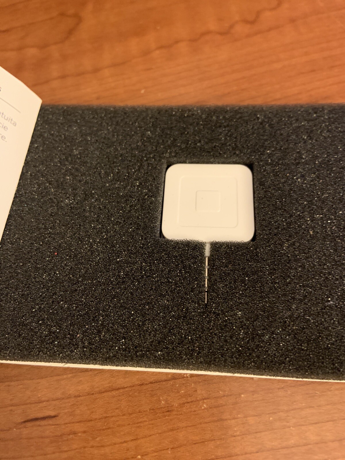 Square A-PKG-0206-01 Credit Debit Card Reader – White for Apple iPhone and…