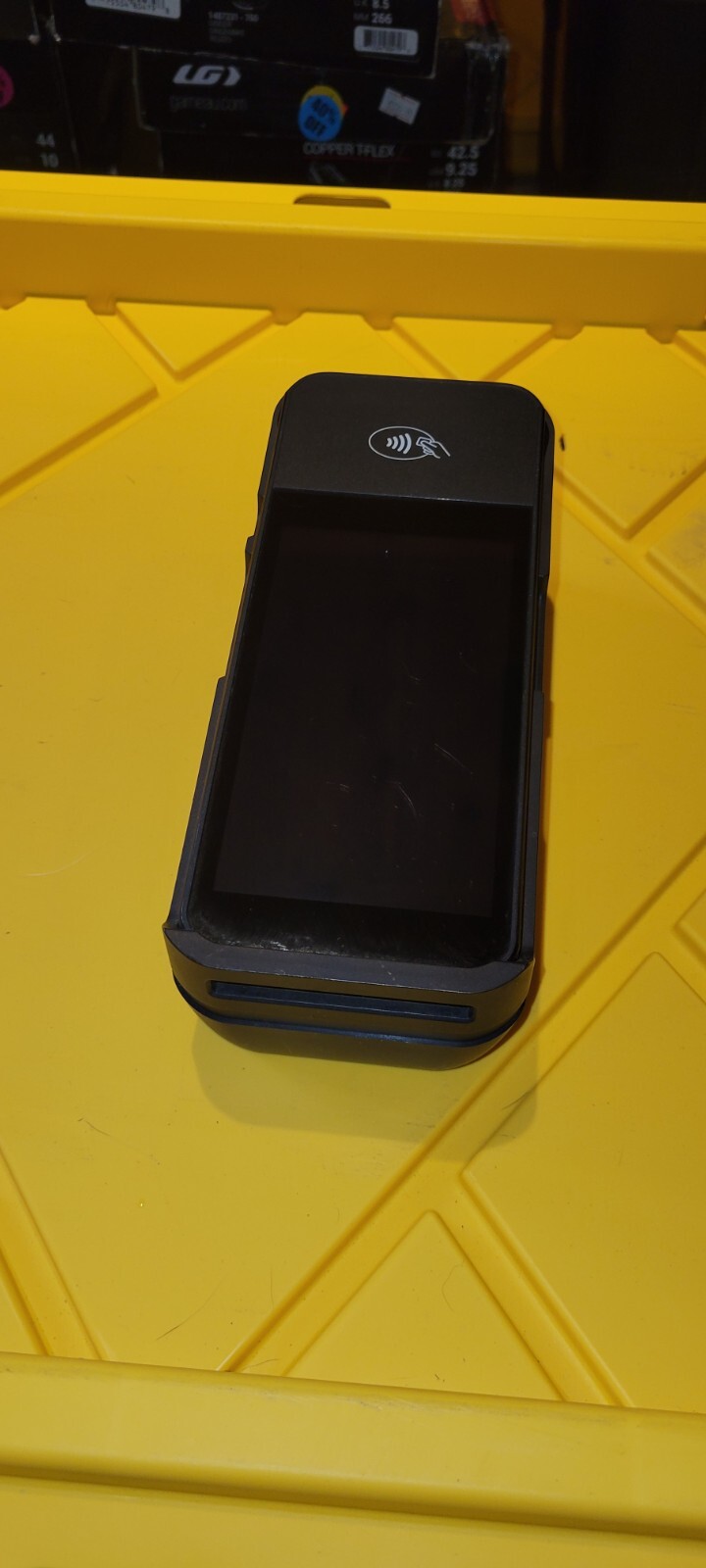 Wise POS E Card Reader, Handheld Portable, NFC, Chip Reader, LCD Screen, Tipping