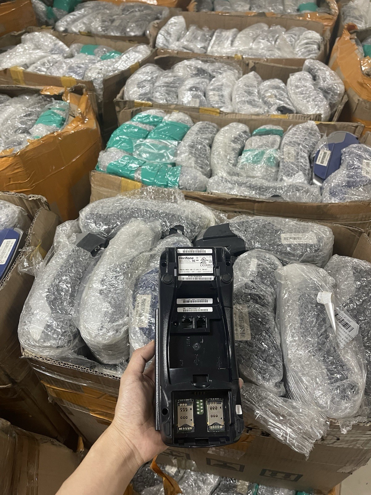 Credit Card terminal POS machine VeriFone VX520C VX520 3G DIAL/ETH/CTLS Unlock