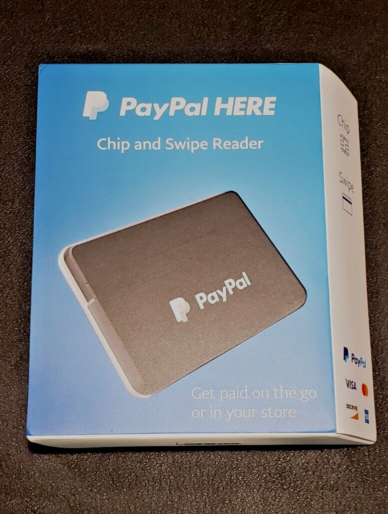 PayPal HERE Chip and Swipe Reader Get Paid on the Go or in Store PCSUSDCRT