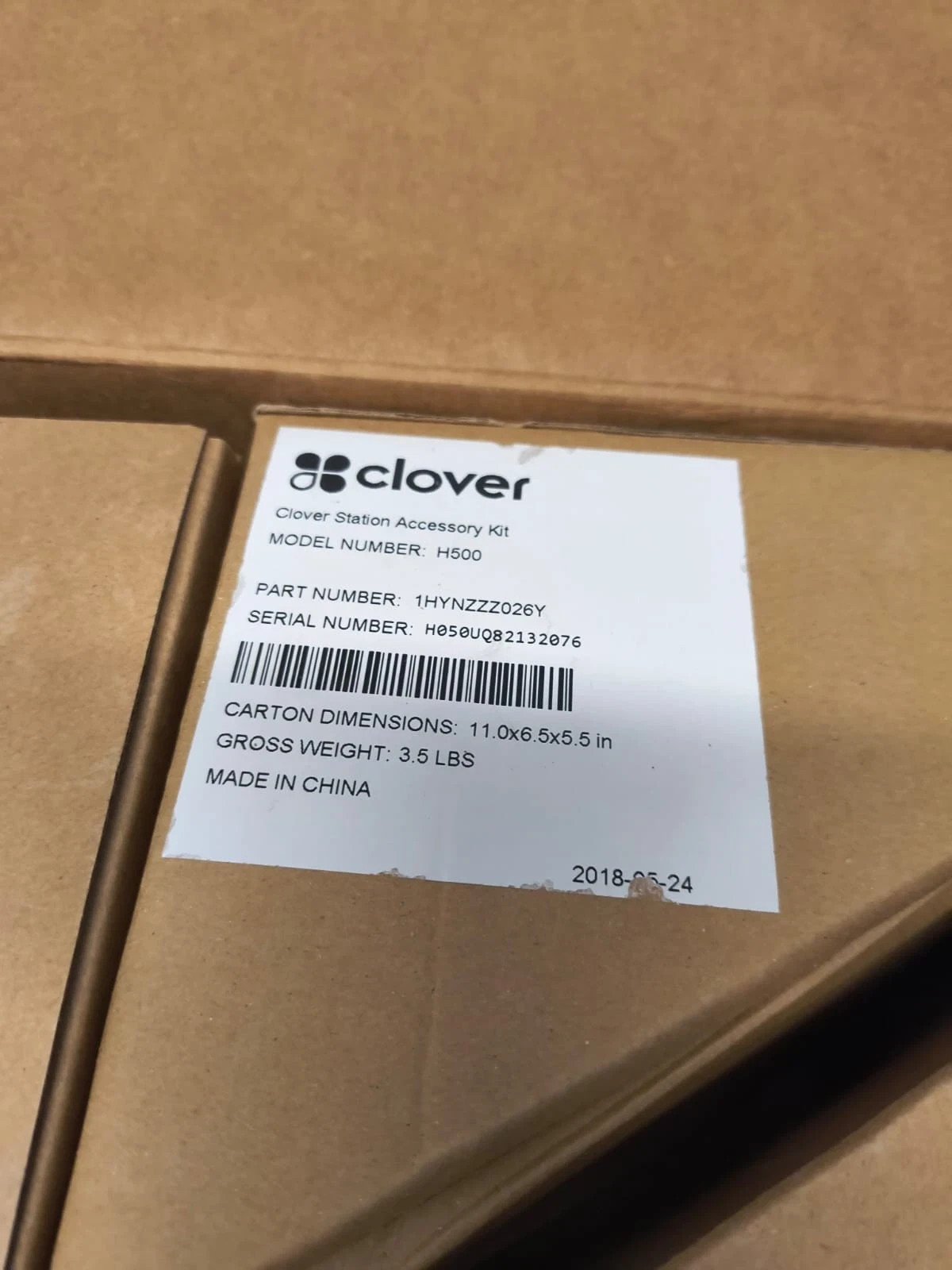 Clover Station C500 Point / Printer P550/Accessory Kit H500 OPEN BOX