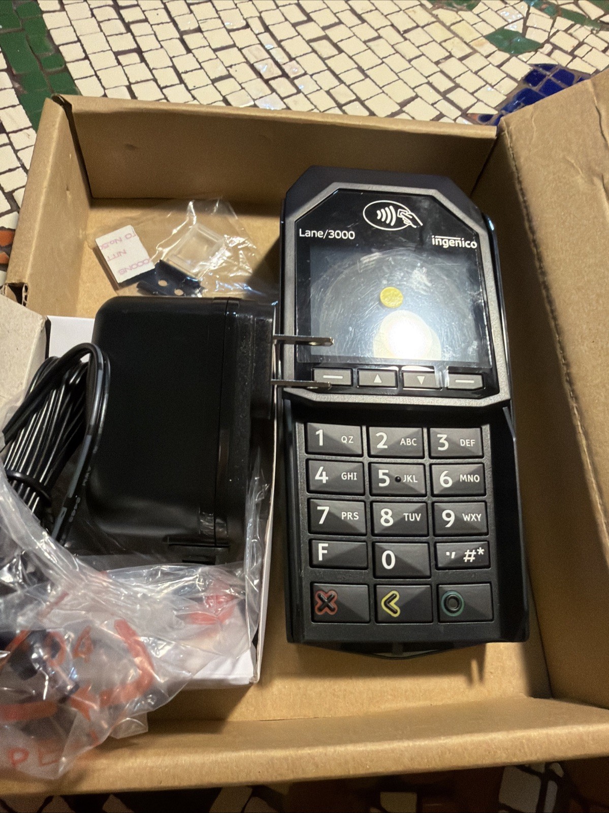 Ingenico Lane/3000 Credit Card Machine Terminal (PRD30310878A)