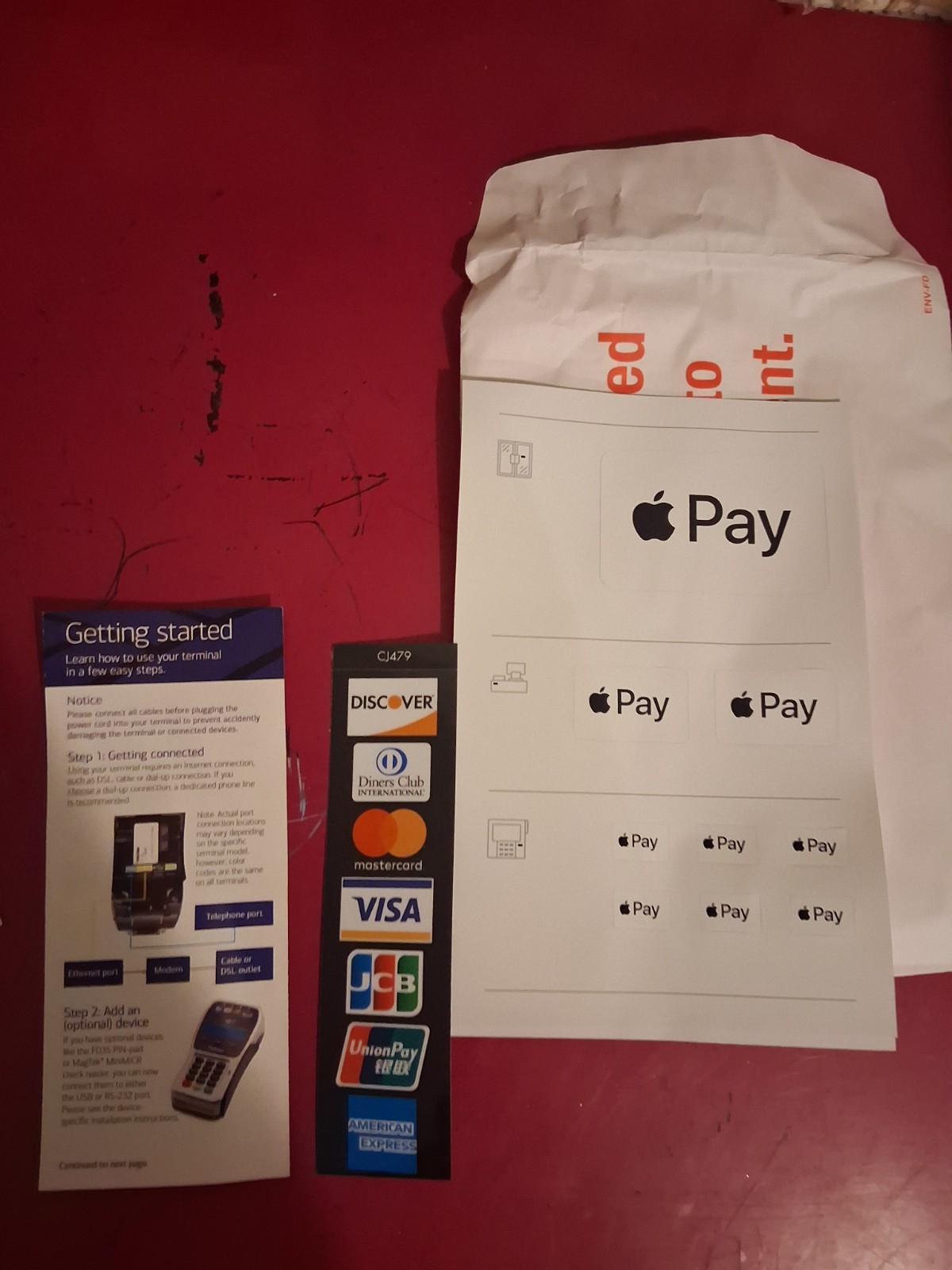 First Data FD130 Credit Card Terminal Wired Connectivity Series FD130 MPN FD130
