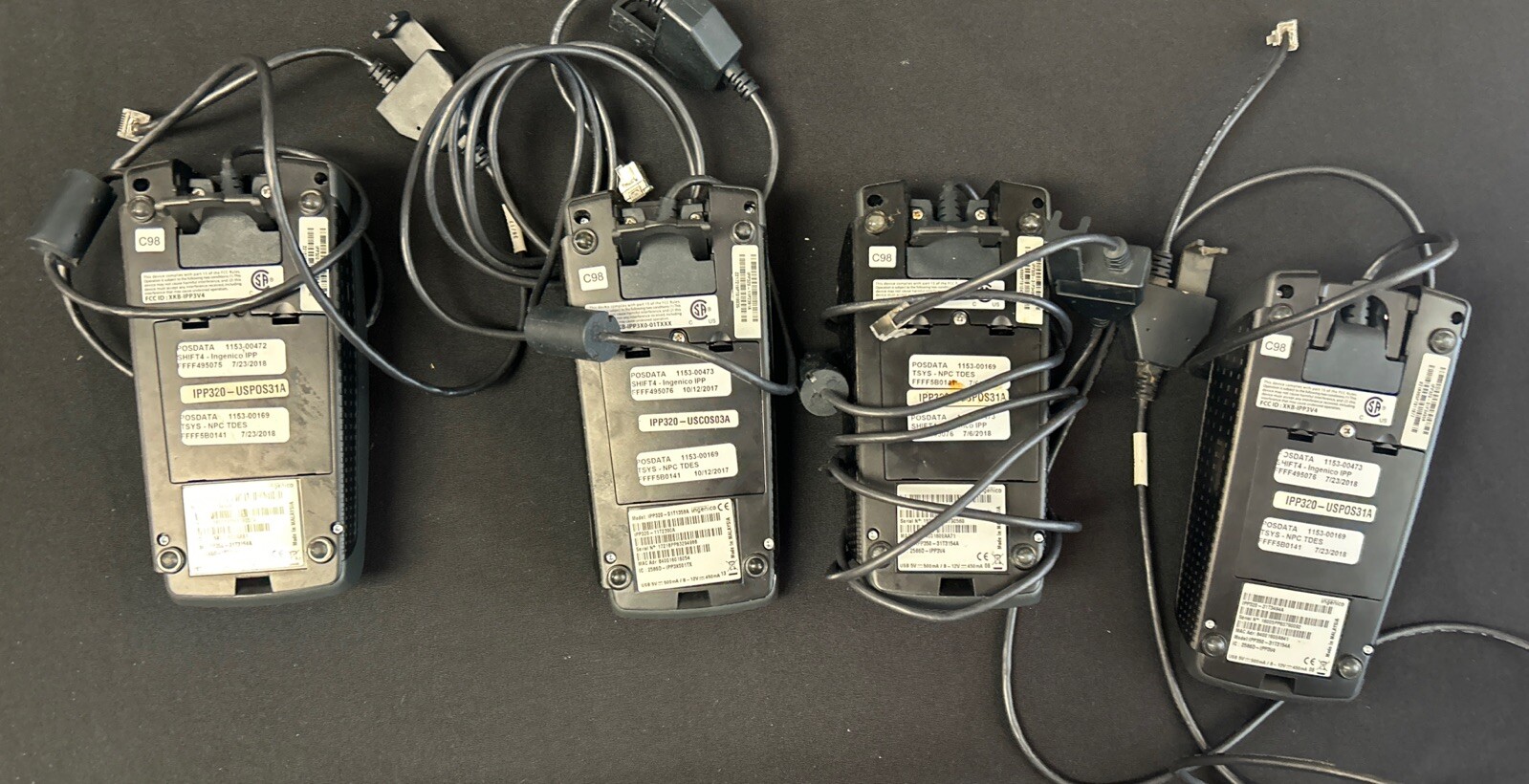 Lot of 20 Ingenico IPP320 Pinpad Credit Card Reader Machine’s & Accessories