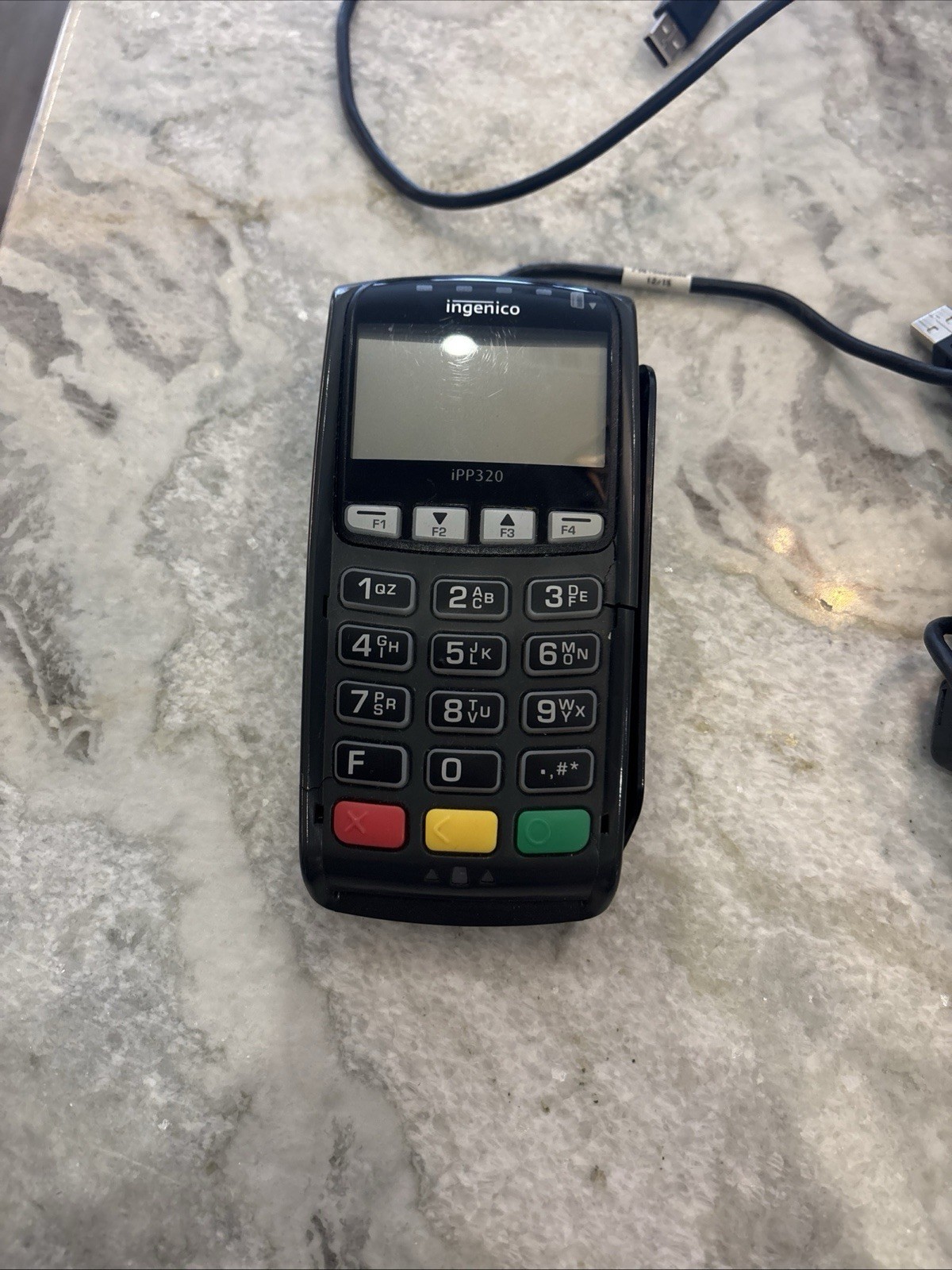 Lot of 2 Ingenico iPP320 openedge Credit Debit Card Reader POS IPP320-01T1358A