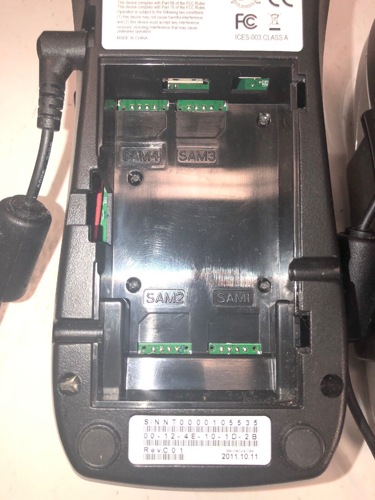 Lot -2 First Data FD100Ti Pin Pad POS Credit Card Reader