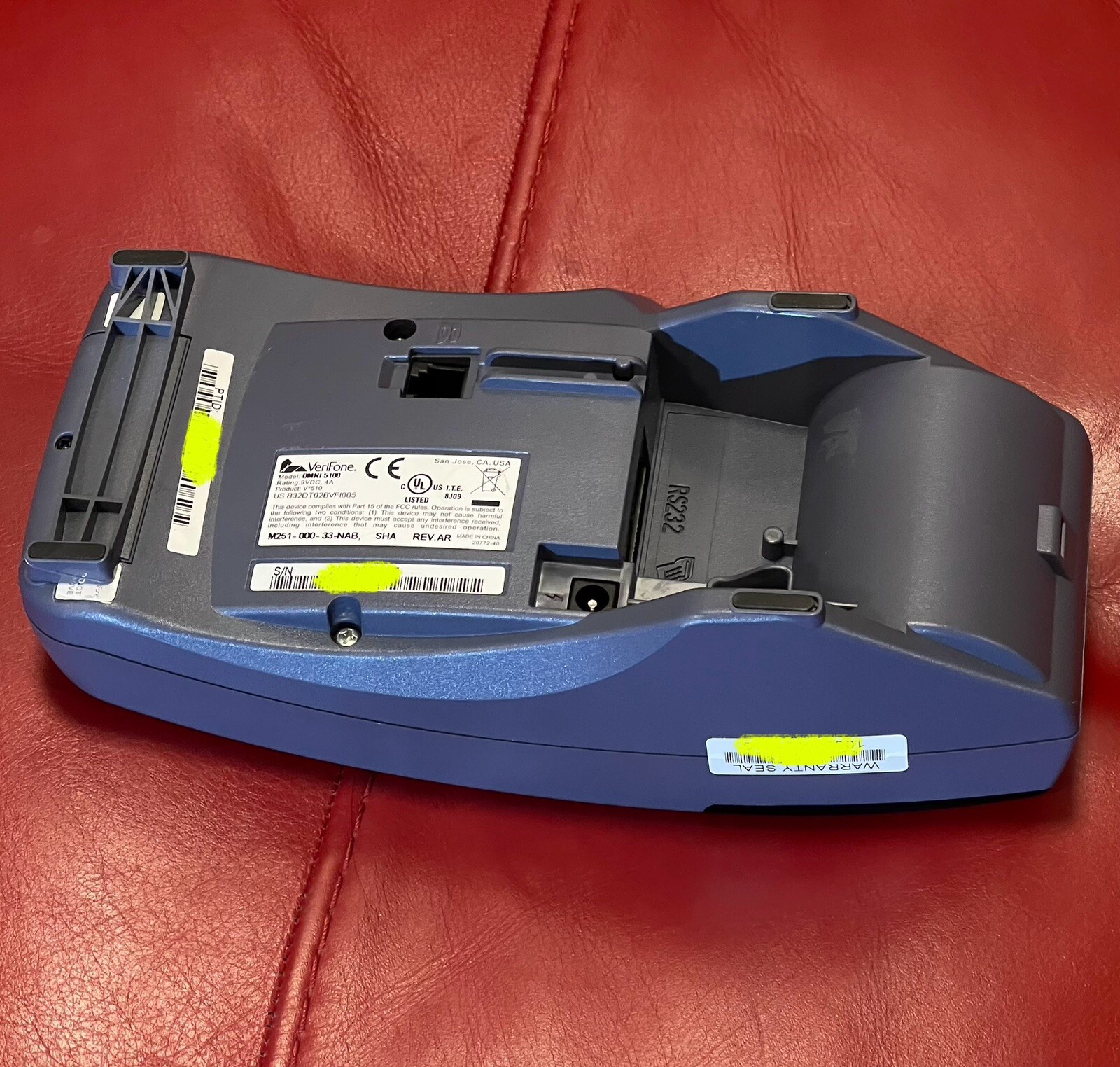 VERIFONE VX510 Credit Card POS Terminal DIAL/ETH + Swipe Reader vx 510le LE 5100