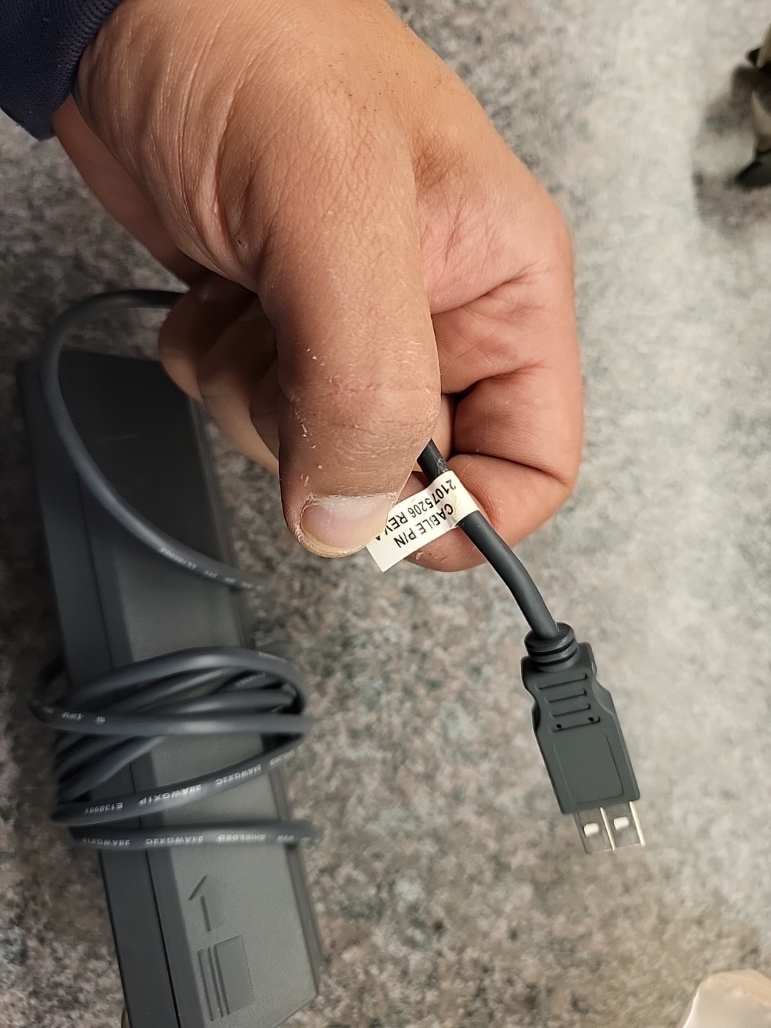 MagTek Credit Card Reader Swipe Black PN-21073008-USB Connection