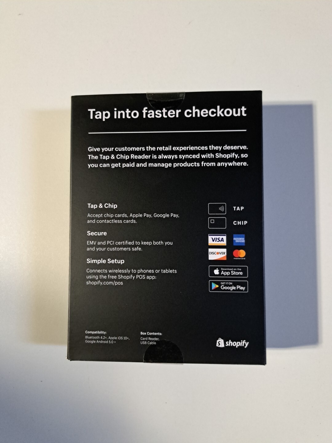 Shopify Tap & Chip Credit Card Reader, USB