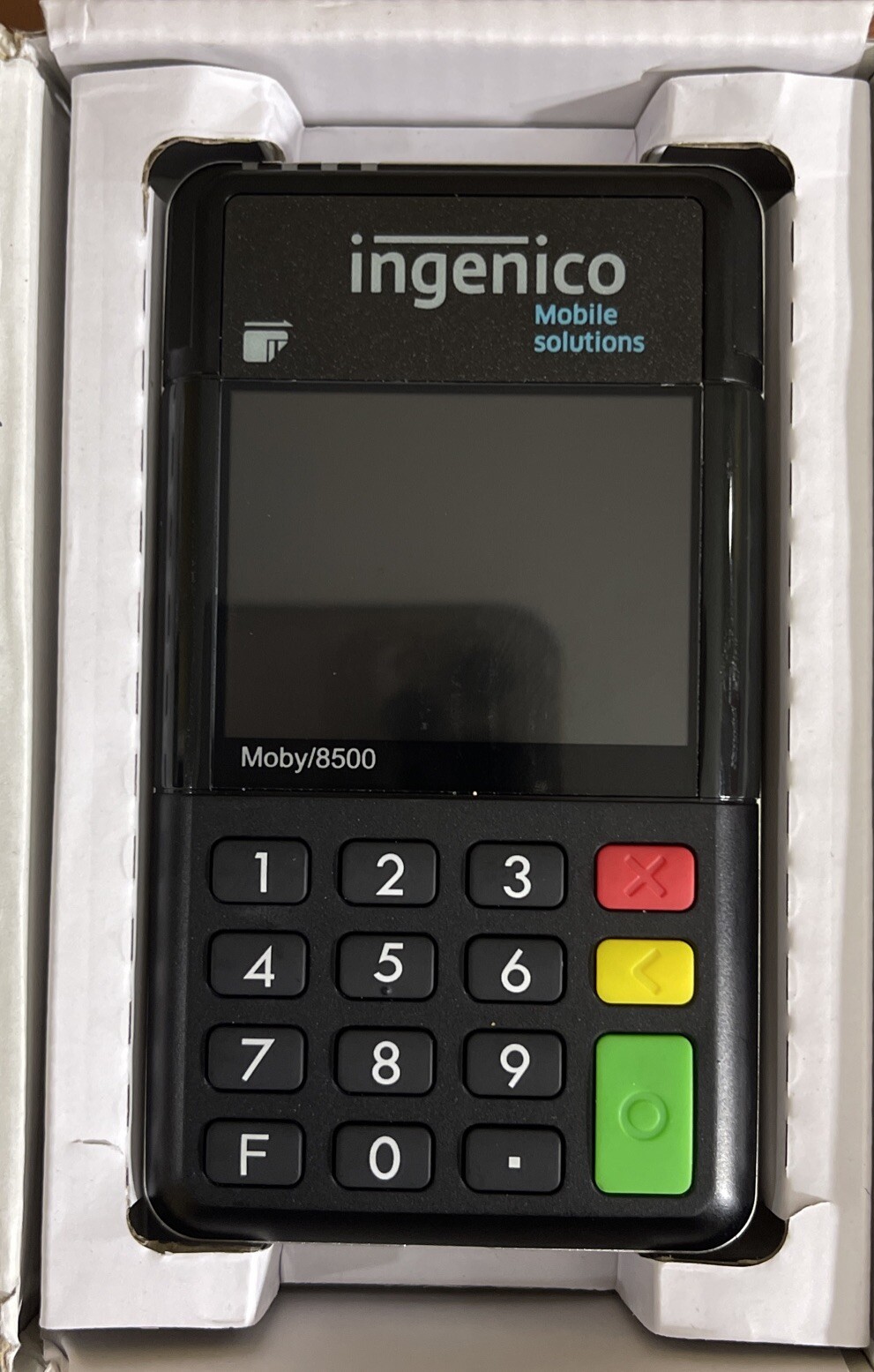 Used POS Equipment for sale- Ingenico MOBY85-USPHX05A Credit Card Reader