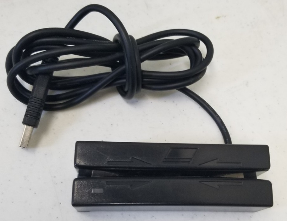Magtek Mini USB Credit Card Reader Dual Track (Black) 21040110 Unit Works EL5
