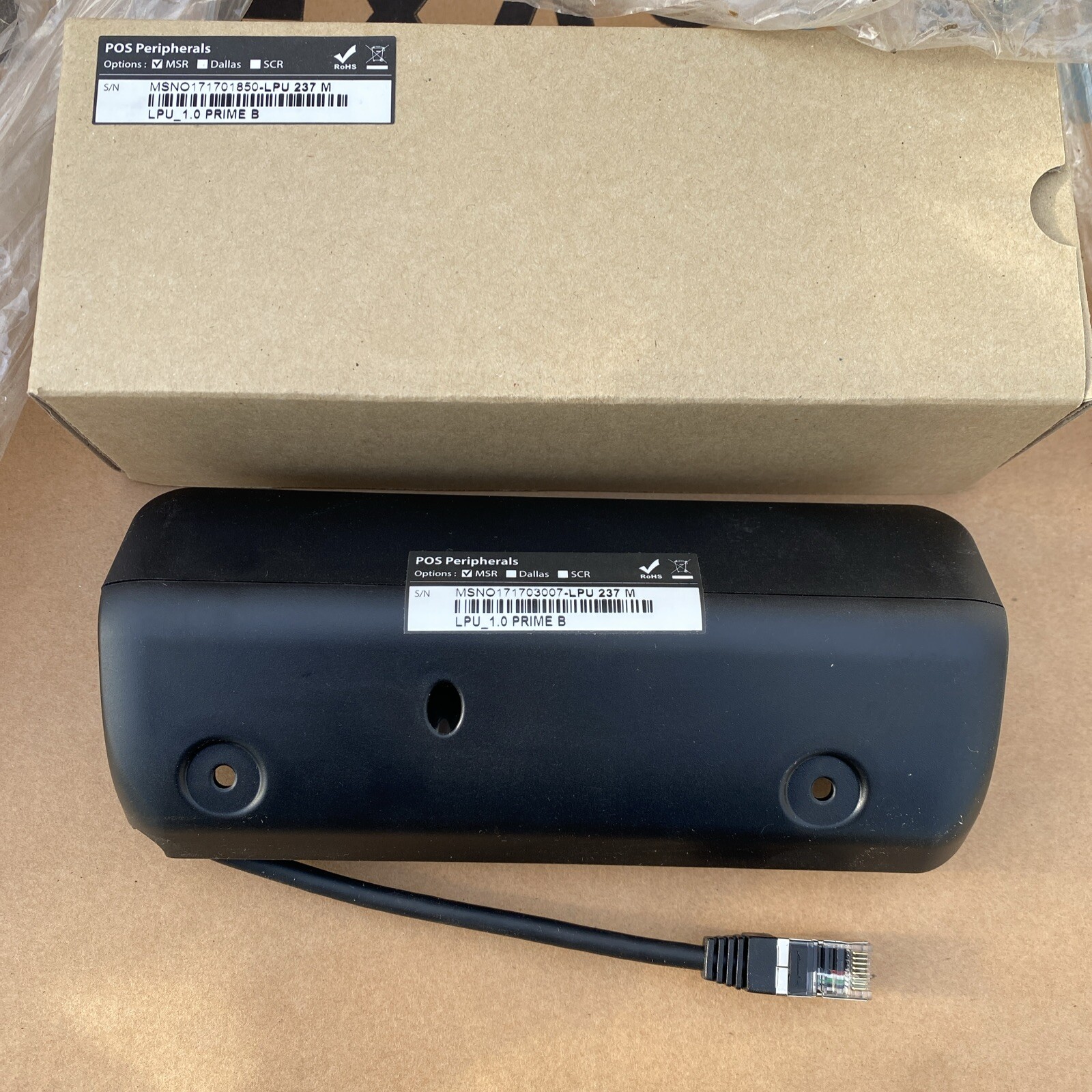 POS Peripherals Card Swipe Reader LPU 1.0 Prime B