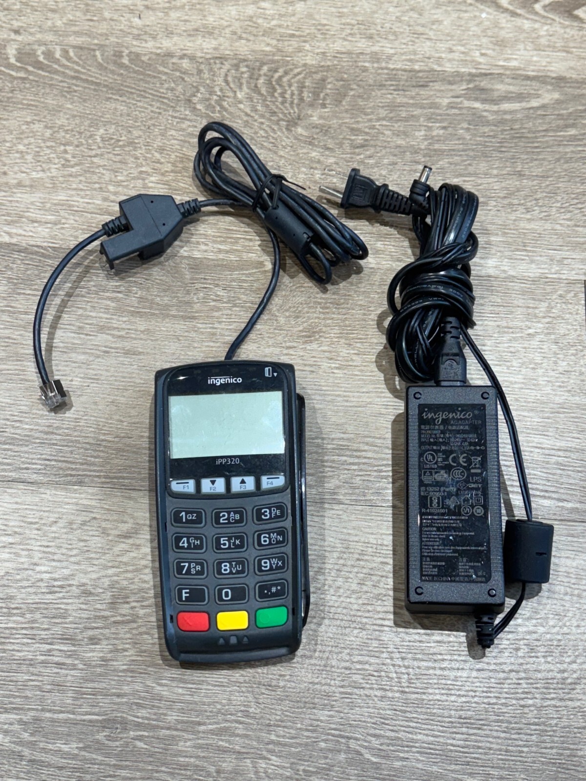 Ingenico IPP320 Payment Credit Card Terminal with AC Adapter