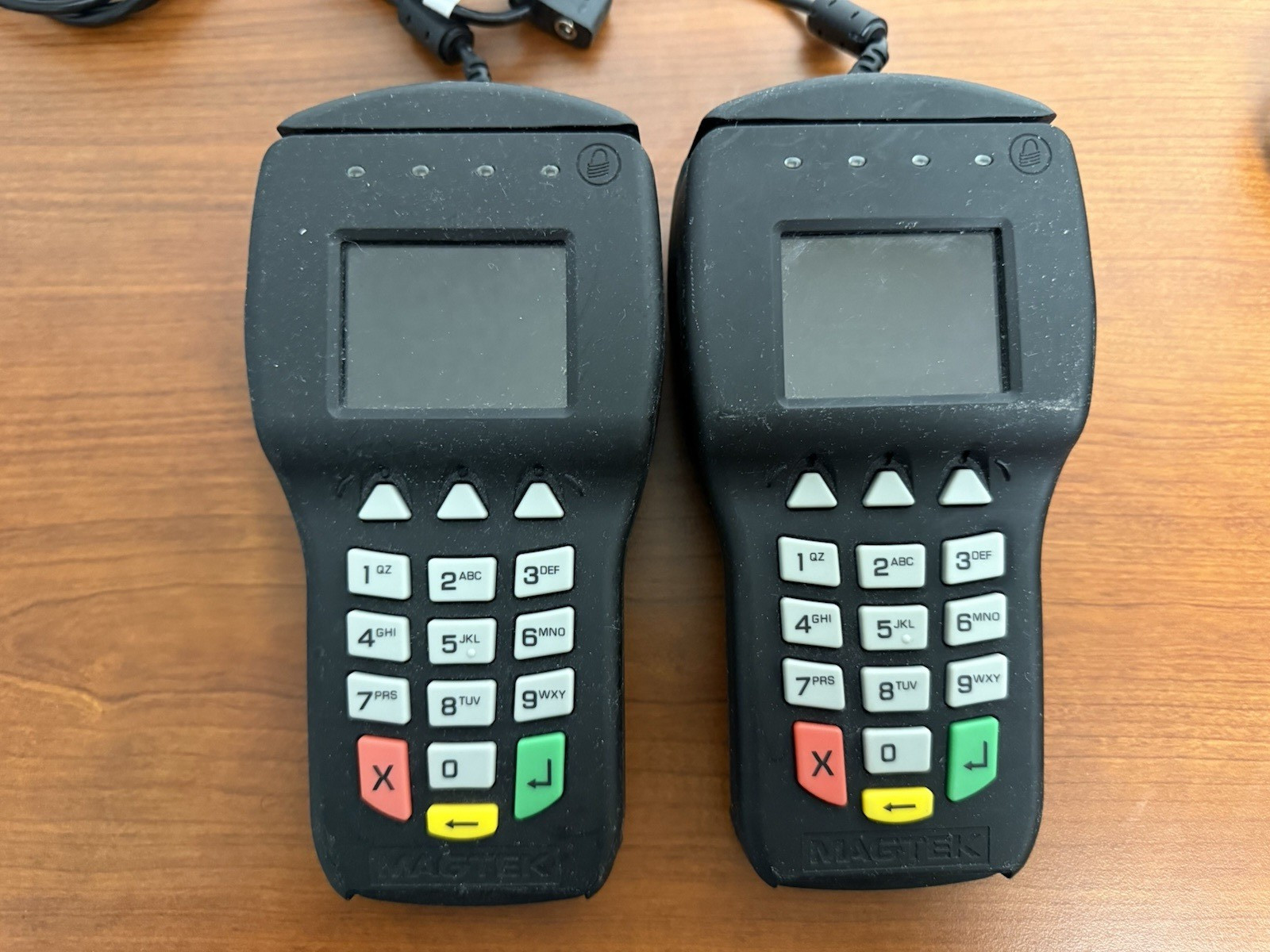 Lot of 5 MagTek DynaPro 30056013 PIN Pad Credit Card Reader – Parts No Power