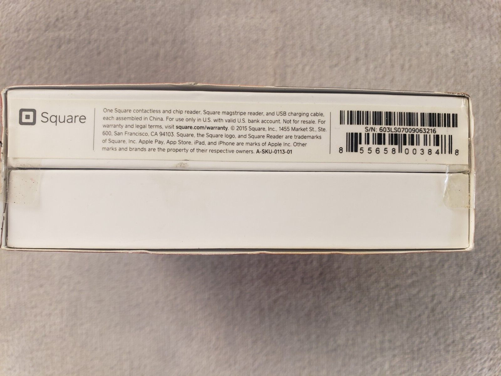 Square Reader Except Payments Everywhere New In Sealed Box A-SKU-0113-01