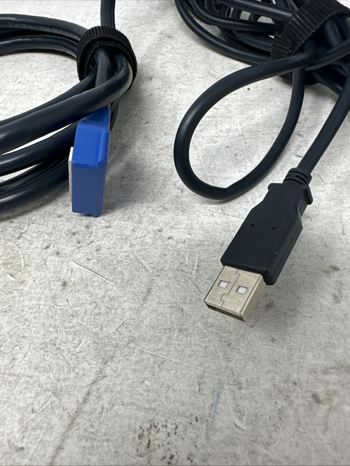Lot of 2 – Verifone Blue Mx USB Cable 23741-02-R Mx850 Mx860 Mx870 Mx915 Mx925