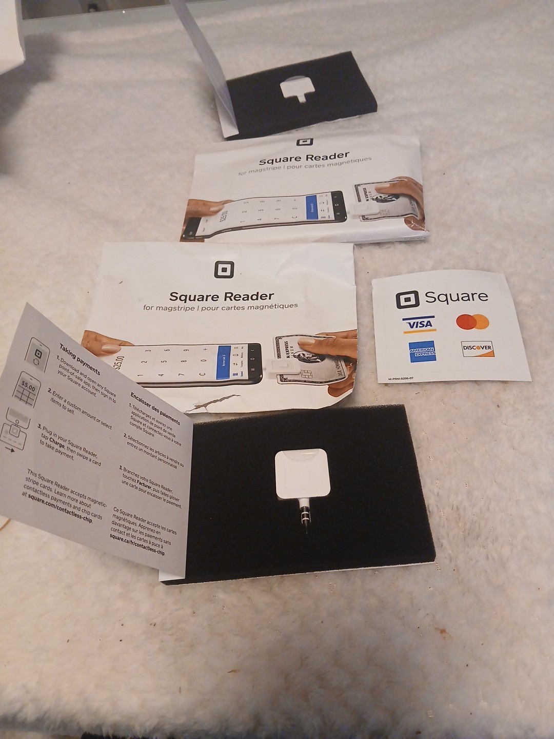 3 Of Them. Square Reader Credit Card Reader for iPhone and Android