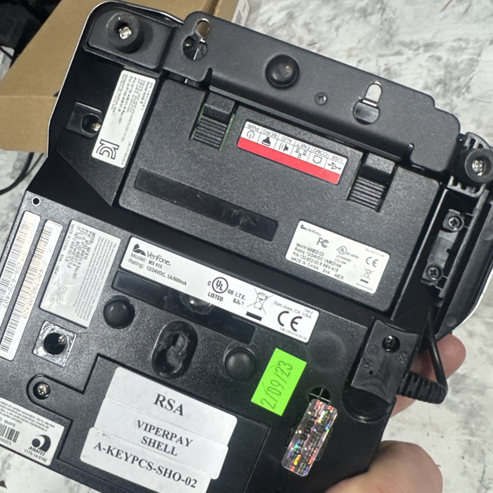 Verifone MX915 Credit Card Terminals W/Chip Reader *READ