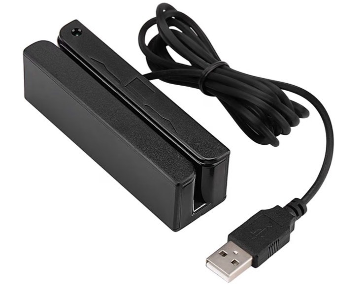 MSR90 USB Swipe Magnetic Credit Card Reader 3 Tracks Mini Smart Card Reader MSR6