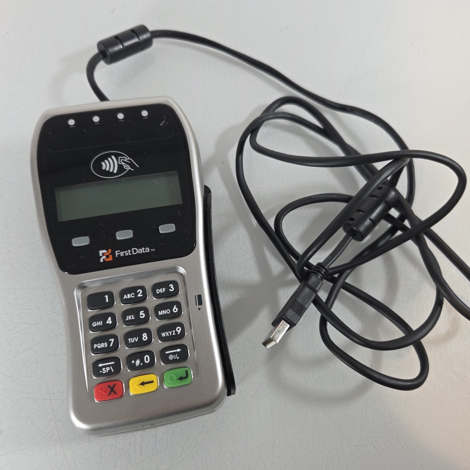 FD35 First Data 001791064 Pin Pad With Well Encryption, Tap or Swipe Card Reader