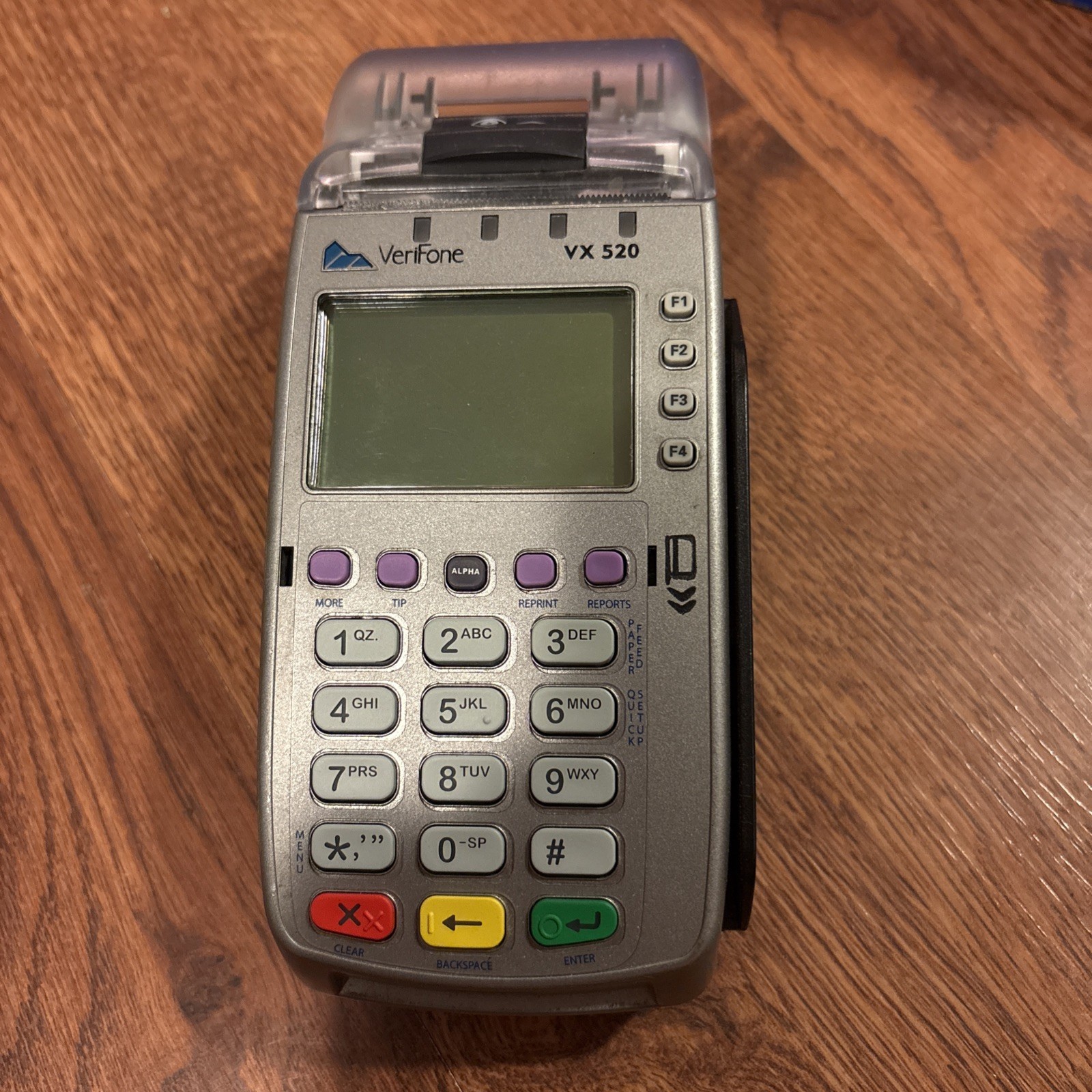 Verifone VX520 VX 520 Credit Card Machine Terminal Reader- Untested