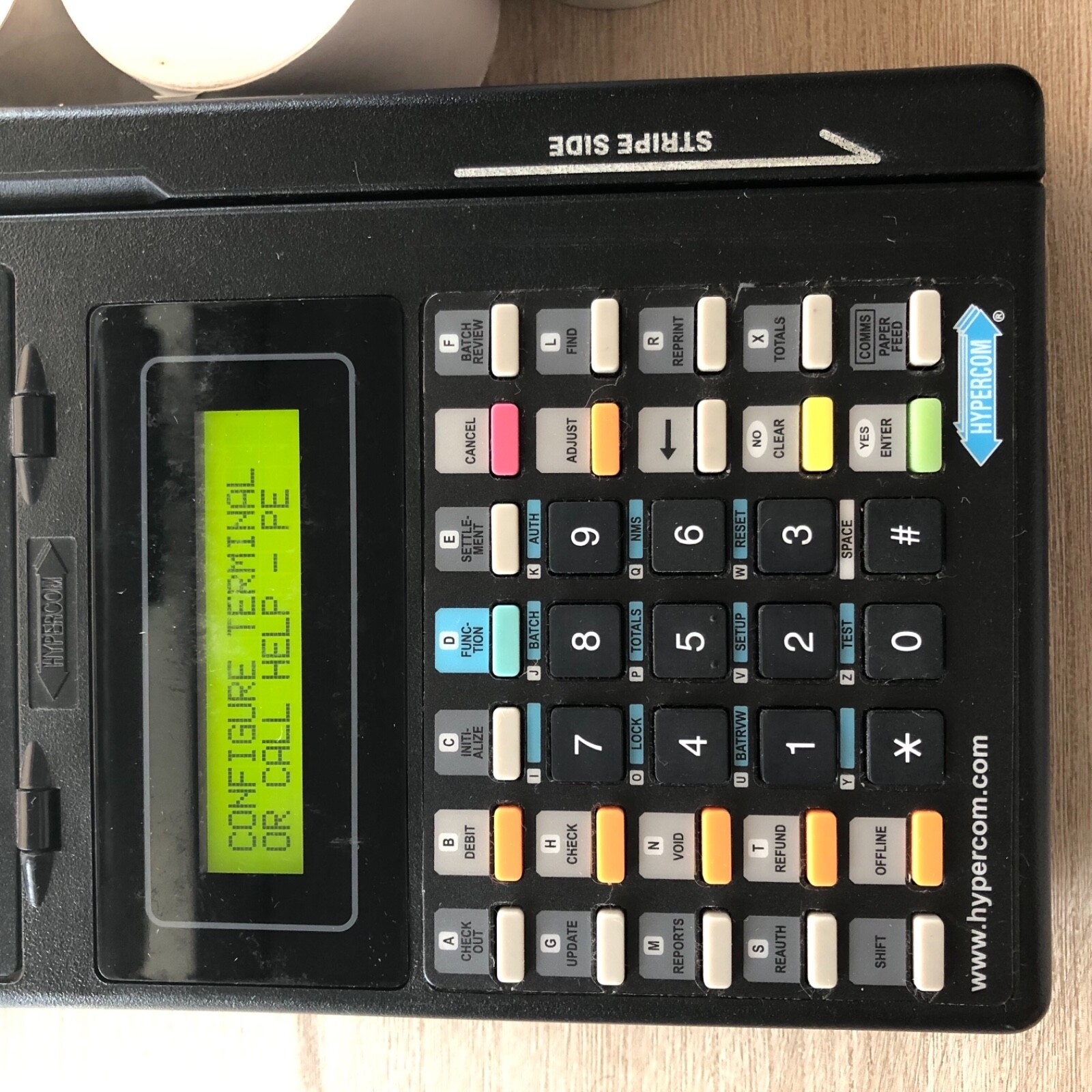 HYPERCOM T7P-T POS CREDIT CARD TERMINAL Bundle