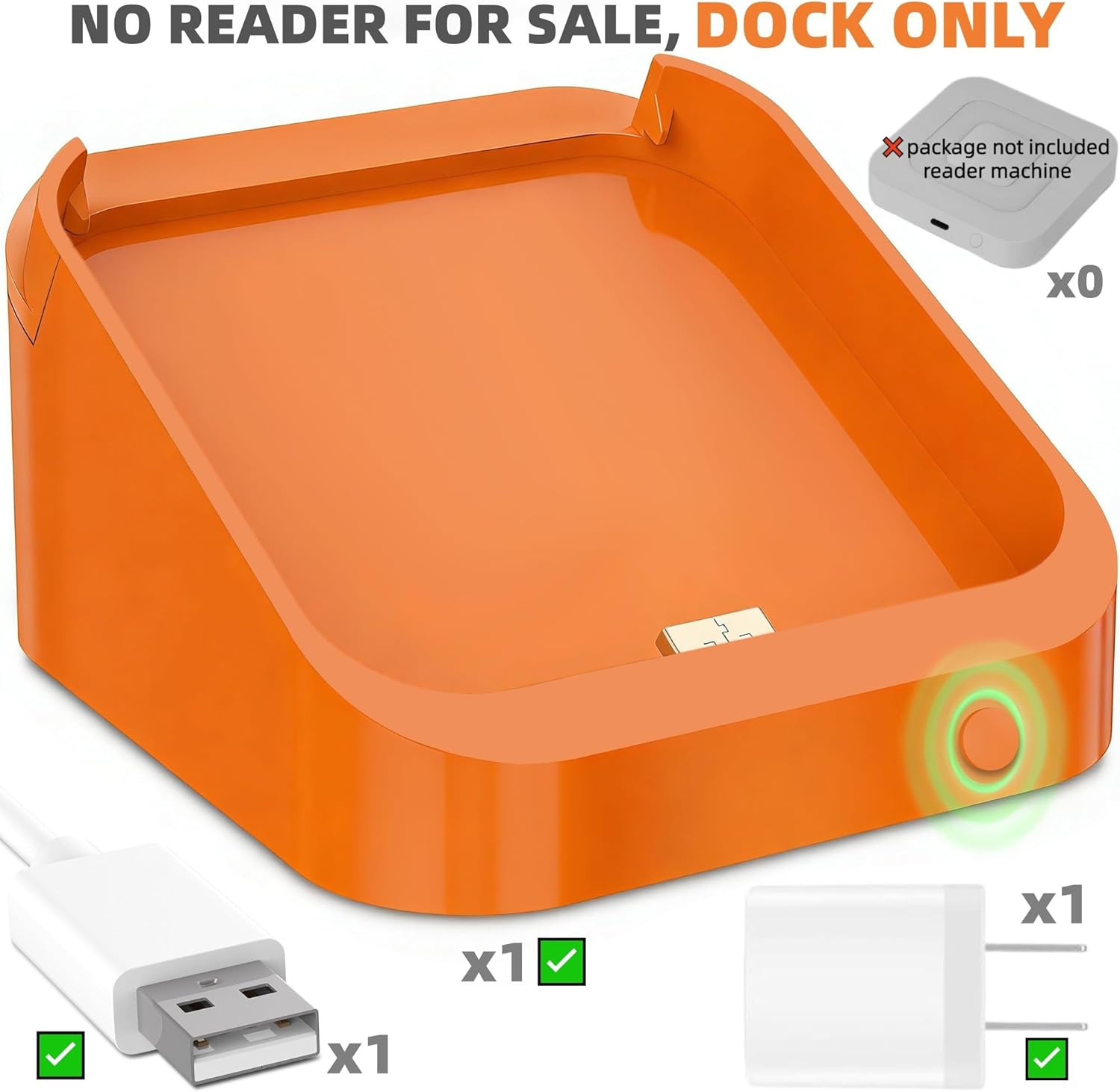 Square Dock for Square Reader 2Nd Generation, Holder Stand for Square Card