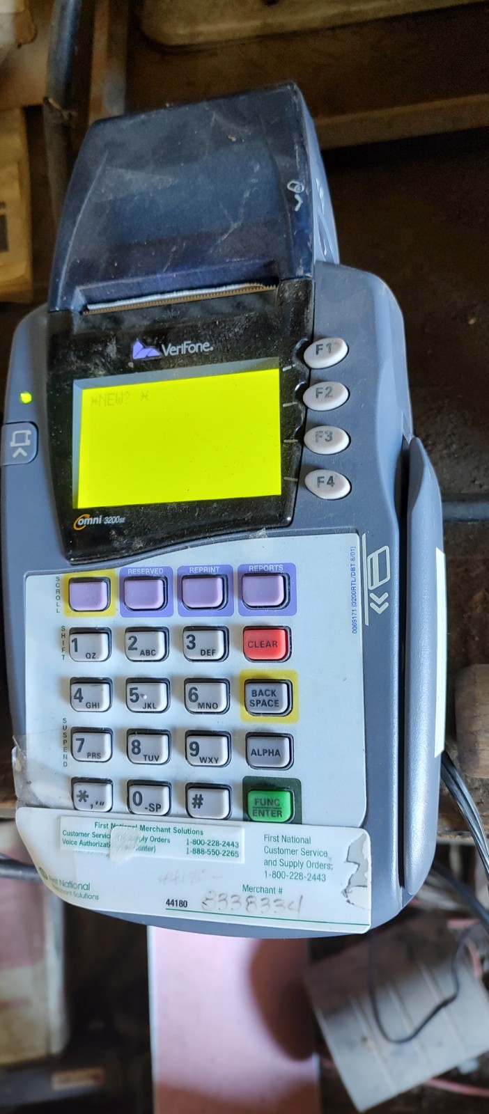 Verifone VX520 EMV NFC
