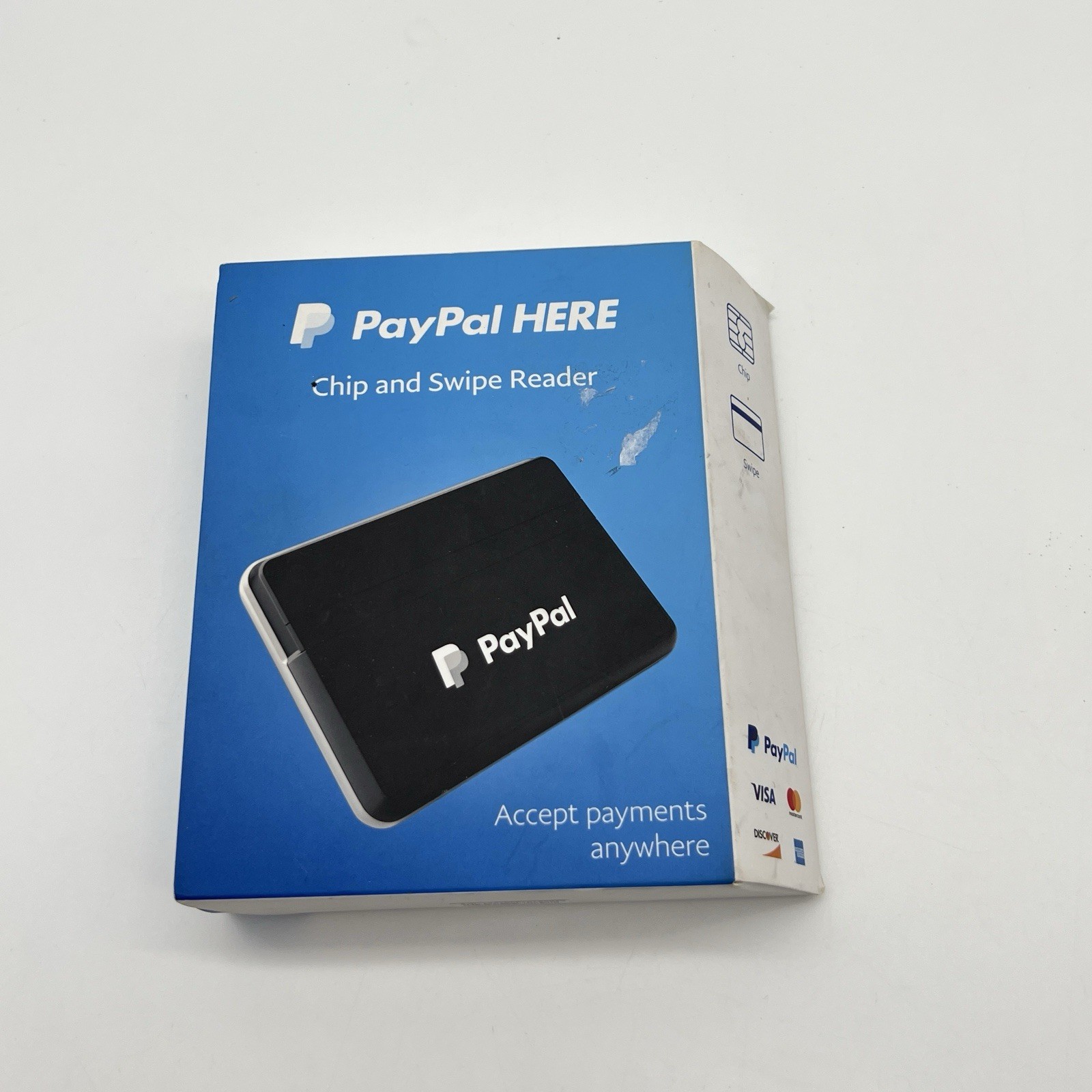 PayPal HERE Chip and Swipe Reader Mobile Credit Debit Card Processor Black