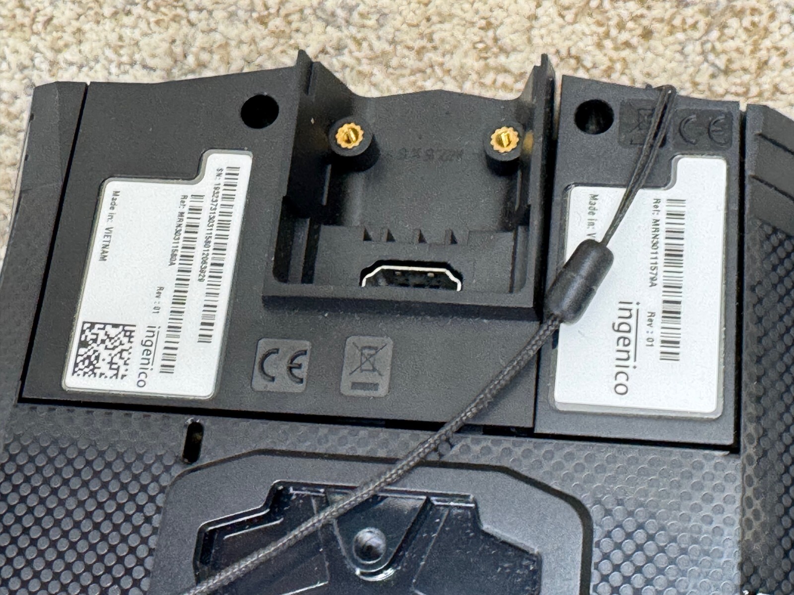 Lot 3 – INGENICO LANE/7000 LAN700/USBRD01A Untested / For parts / Repair – Read