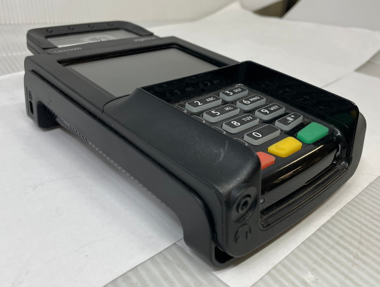 Lot of 8 Ingenico Lane/5000 Card Reader Payment Terminal Lan500-USPOS04A
