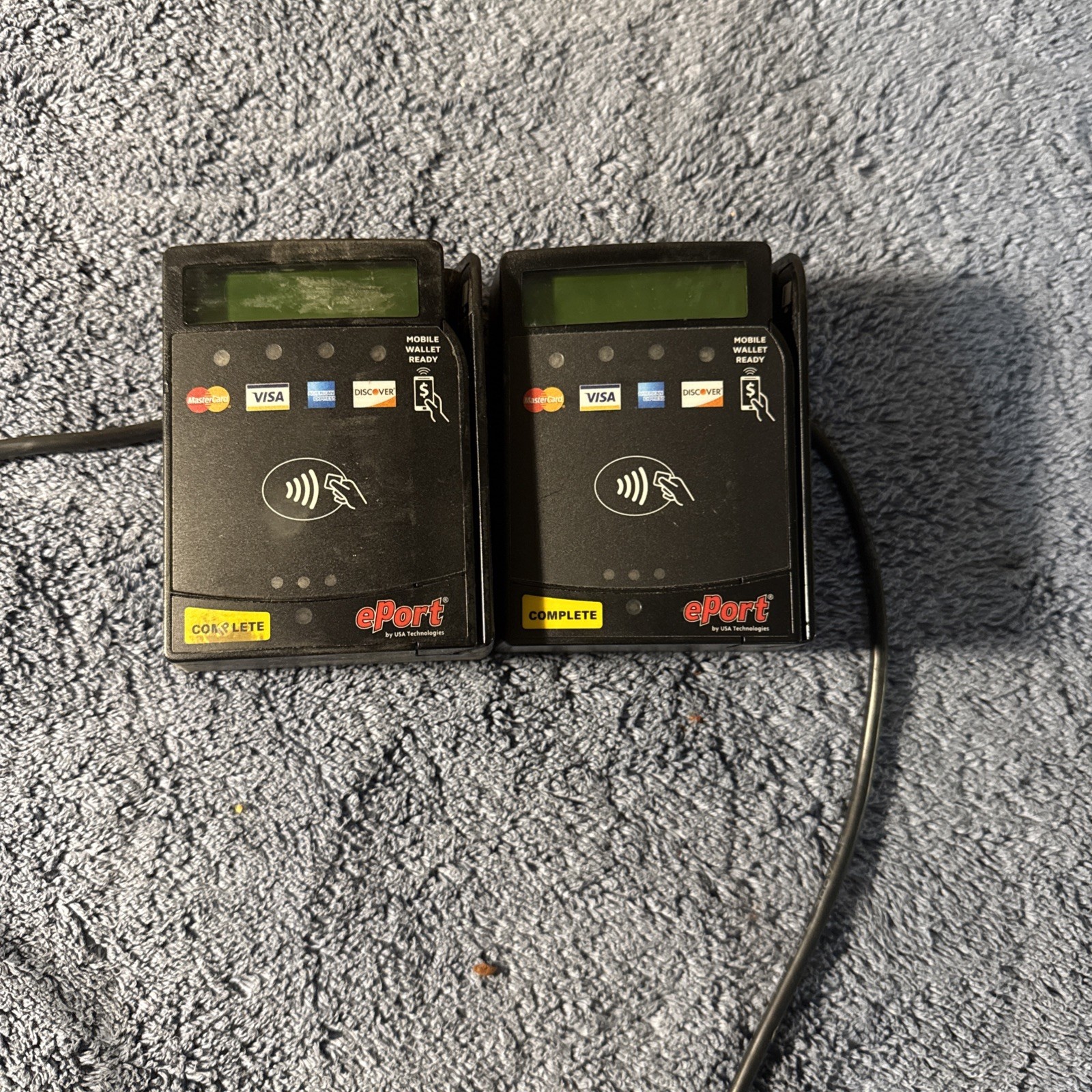 Lot Of 2 USAT Cantaloupe ePort Credit Card Reader For Vending Machines.