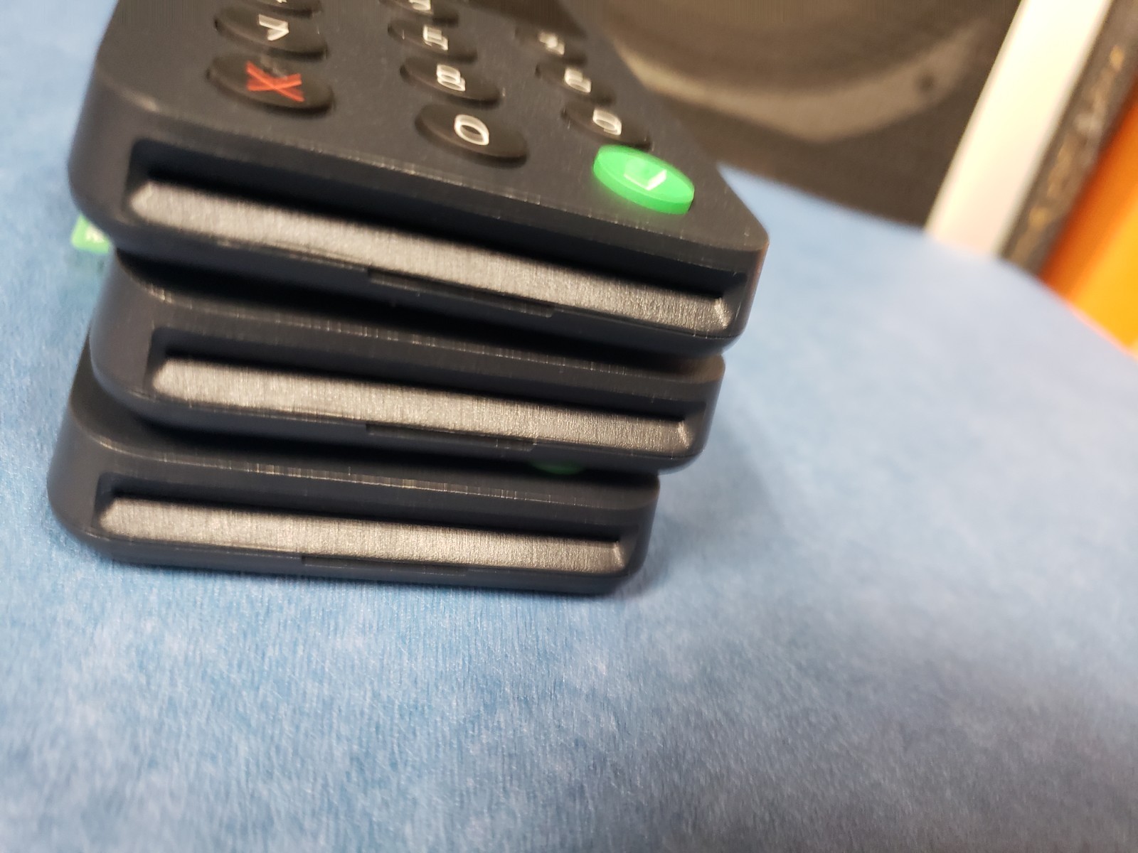 lot of 3 Zettle Reader 2 By PayPal Wireless POS Chip & Pin Card Black