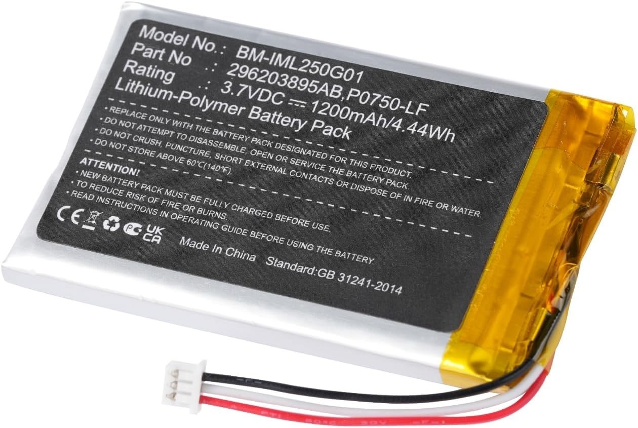 Lightweight Lithium Polymer Battery for Ingenico Link 2500 – Indoor/Outdoor Use