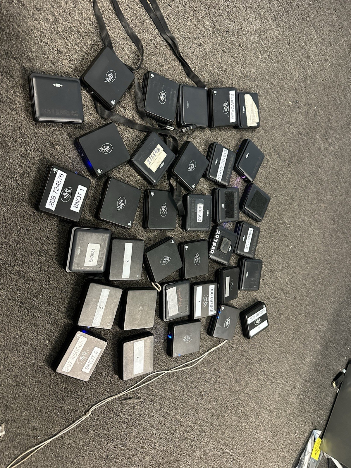 BBPOS Chipper 3X BT Bluetooth Card Reader Lot Of 34