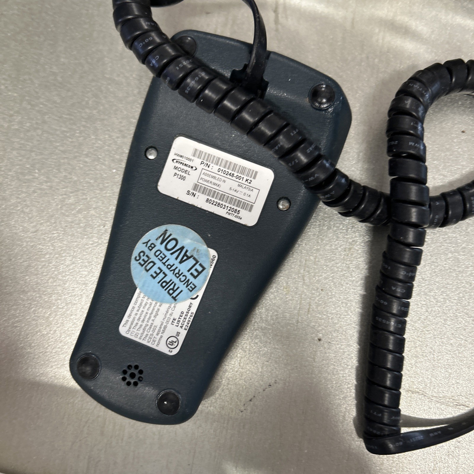 Hypercom P1300 PINpad