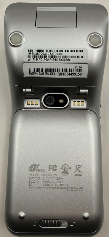 PAX A920PRO A920PRO-0AW-RE5-30EA WIRELESS SMART POS CREDIT CARD PAYMENT TERMINAL