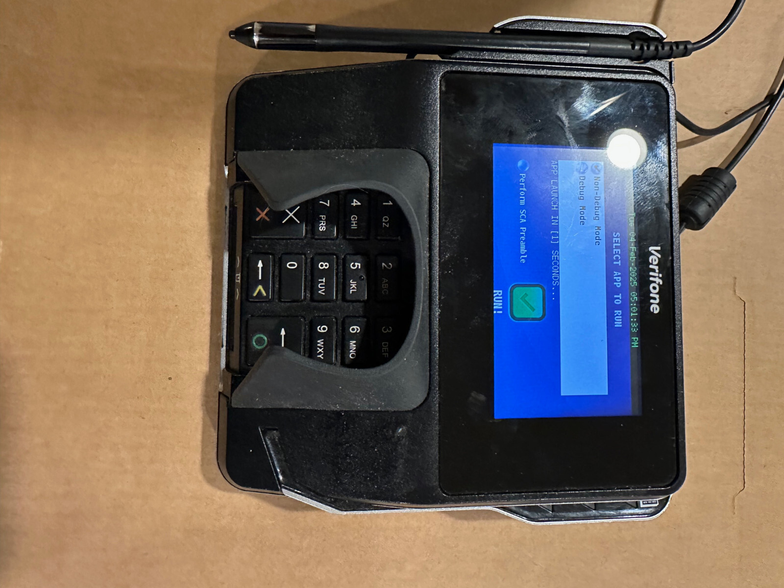VeriFone MX 915 M177-409-01-R Credit Card Pinpad Terminal Machine w/Chip Reader