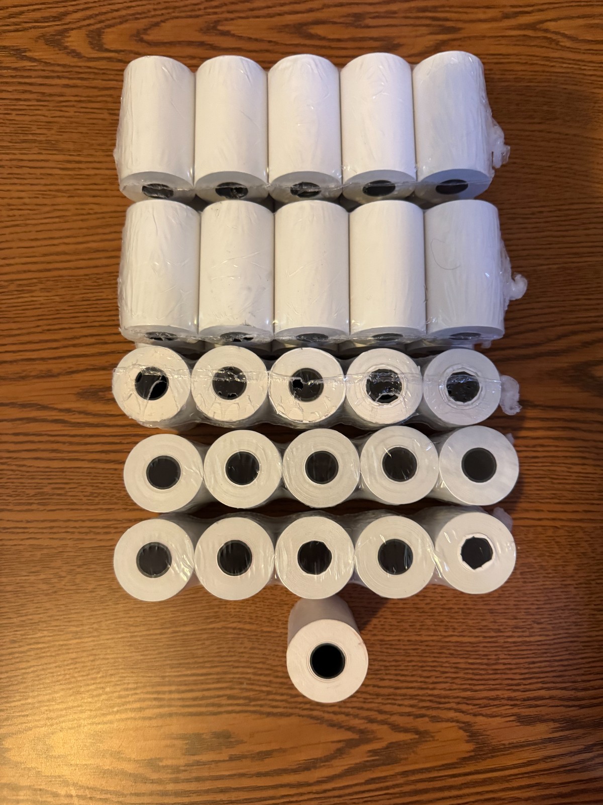 Credit Card Machine Paper, 2 1⁄4″ 18 Rolls