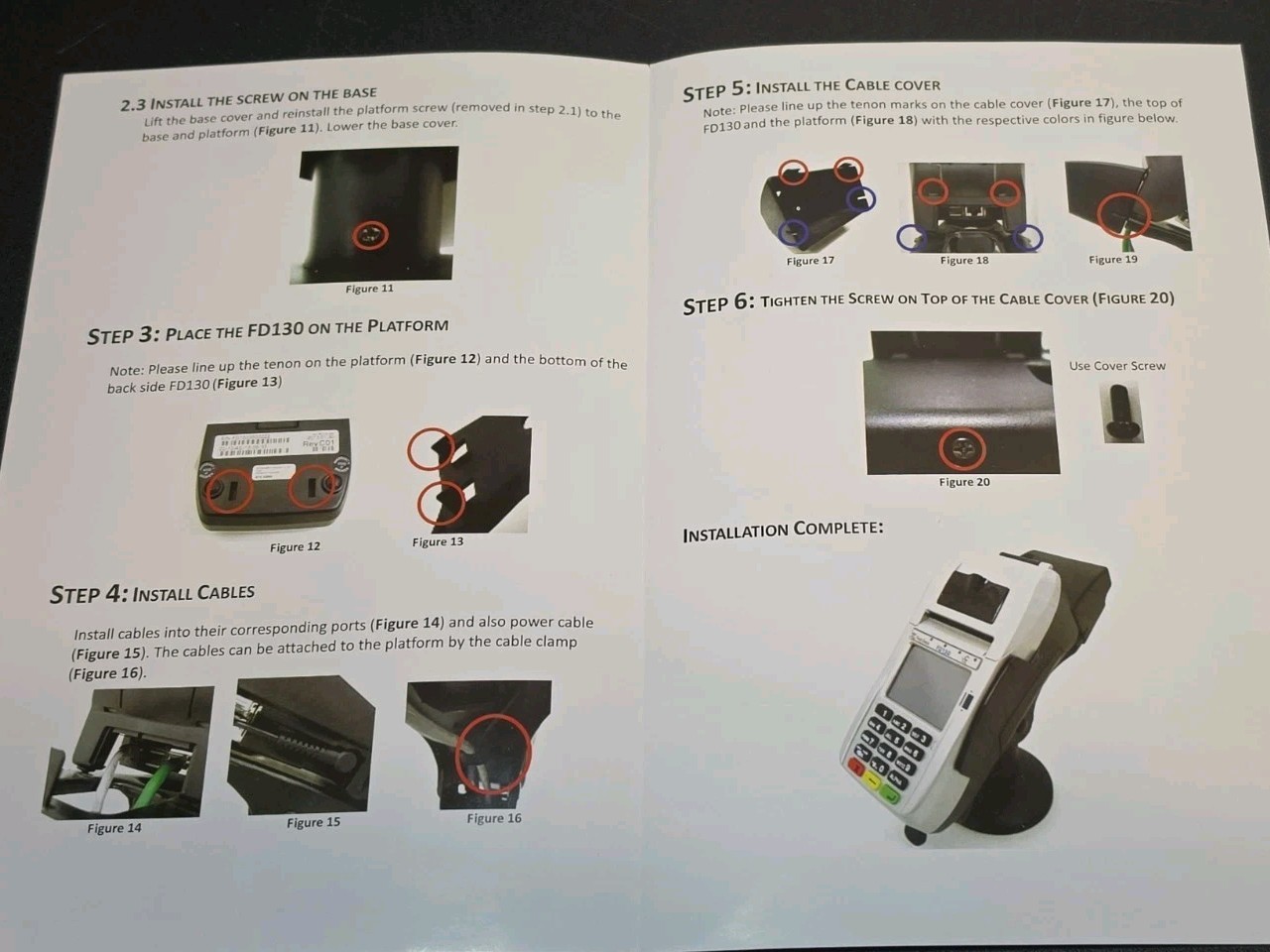 SWIVEL STAND for First Data FD130 FD150 Credit Card Machine ***NEW***